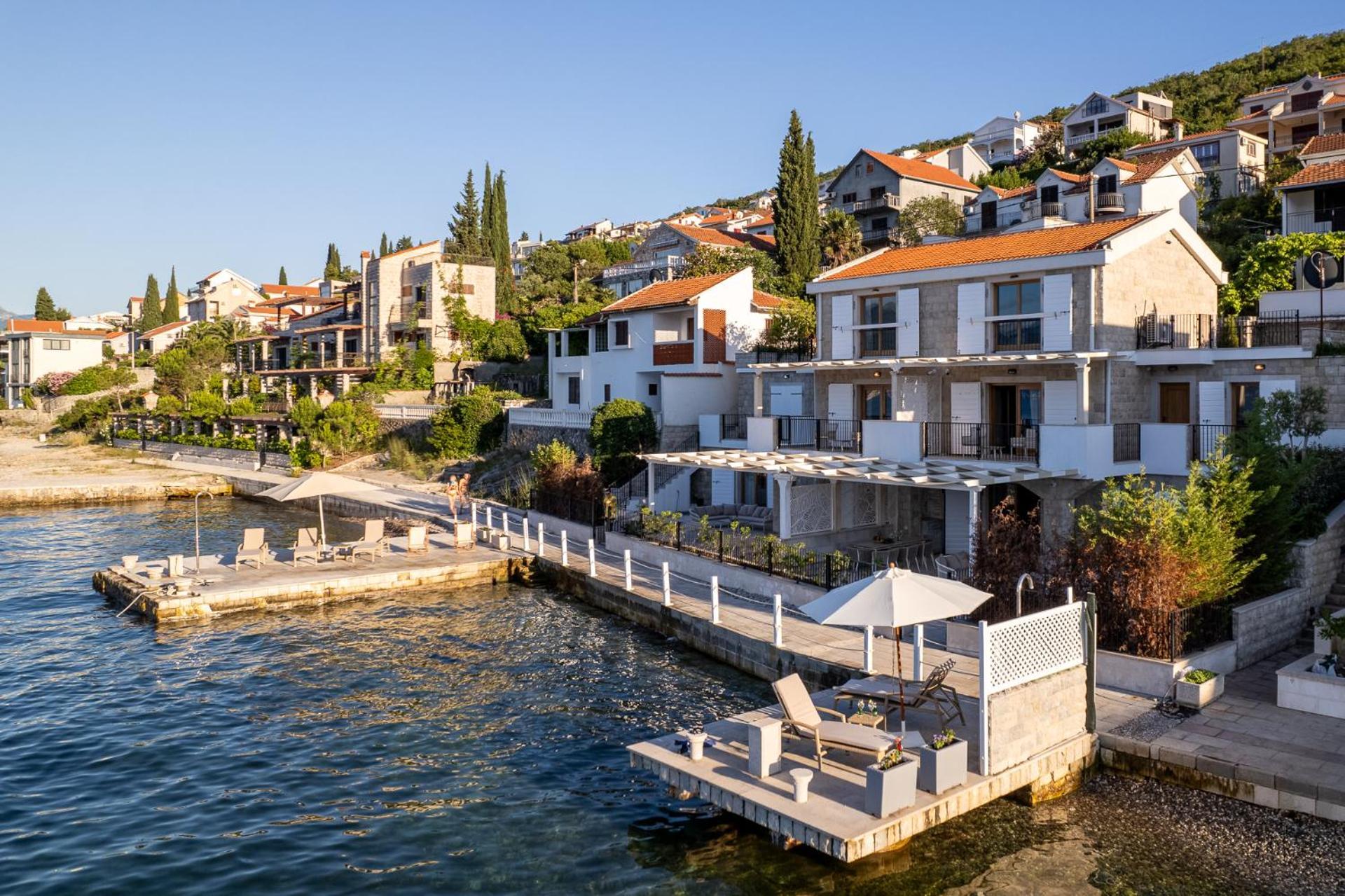 Villas Plitka Тиват Экстерьер фото